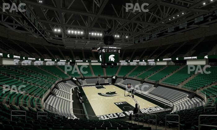 Jack Breslin Student Events Center - Section 102 Seat View