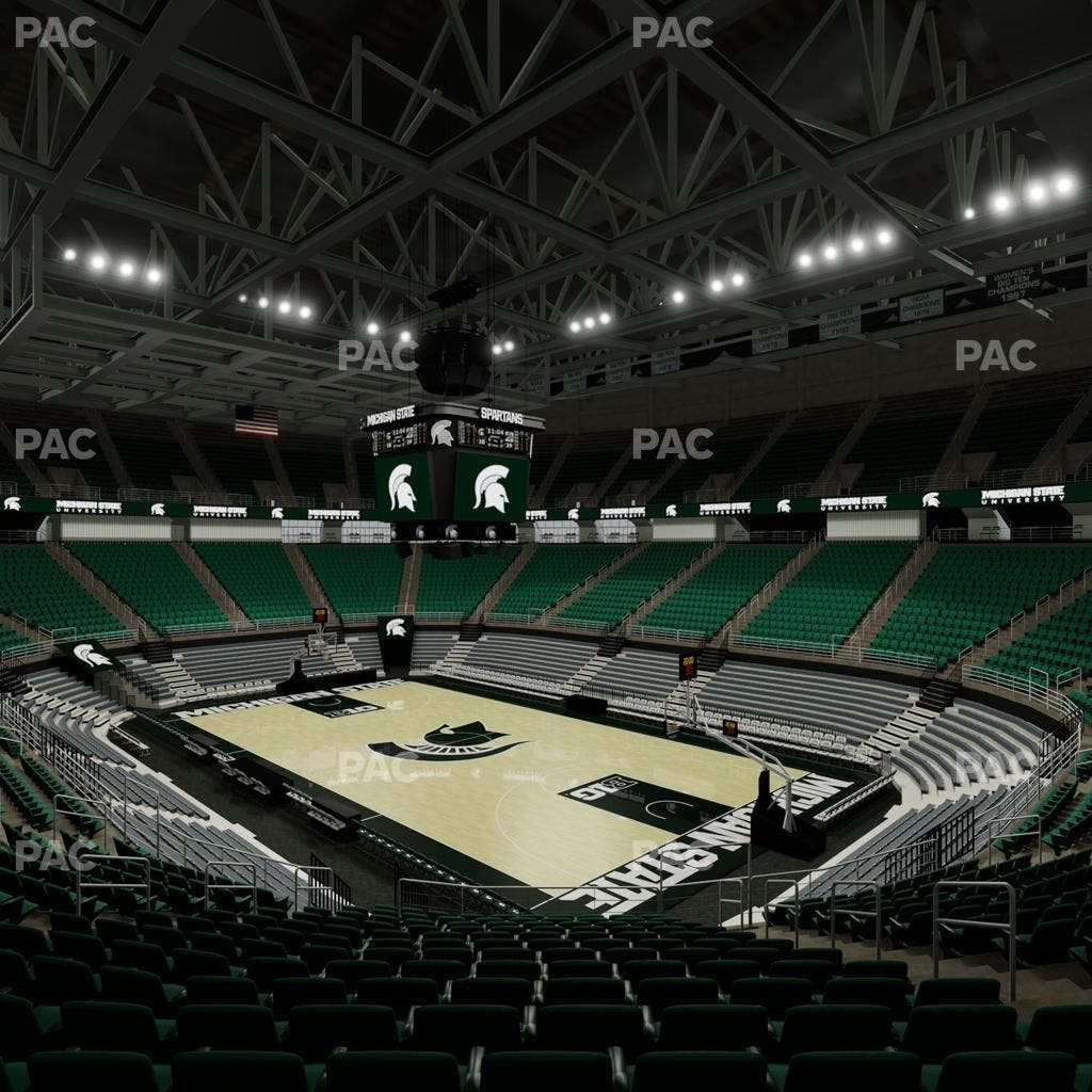 Jack Breslin Student Events Center - Section 104 Seat View