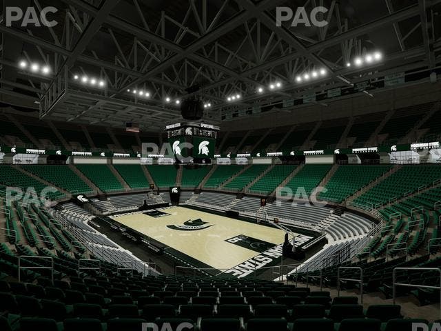 Jack Breslin Student Events Center - Section 104 Seat View