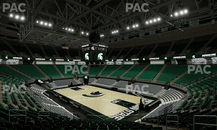 Jack Breslin Student Events Center - Section 104 Seat View