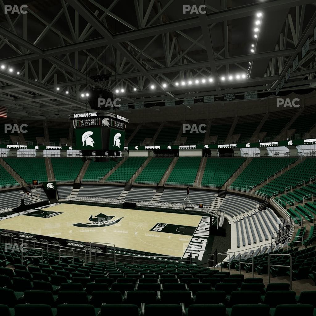 Jack Breslin Student Events Center - Section 106 Seat View