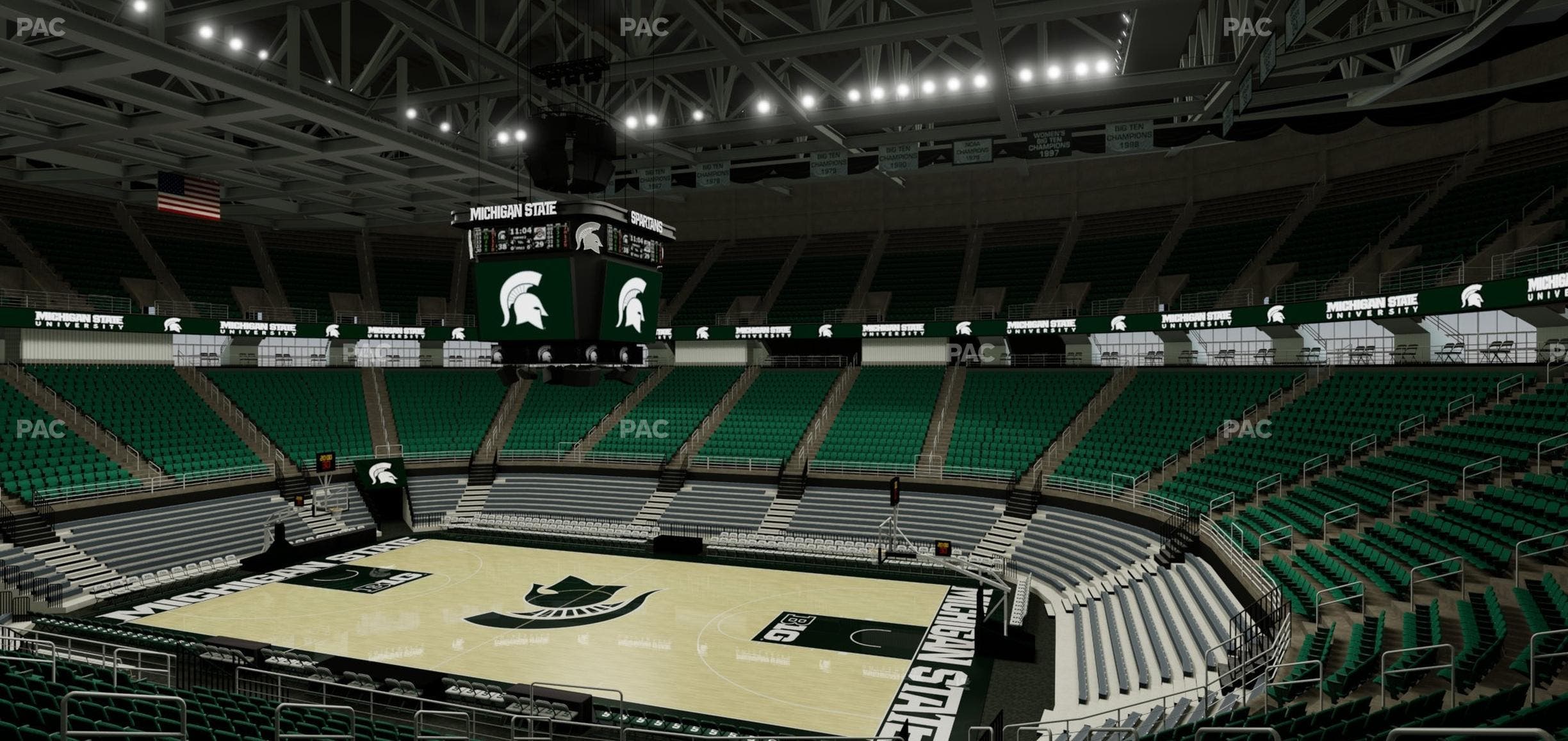 Jack Breslin Student Events Center - Section 106 Seat View