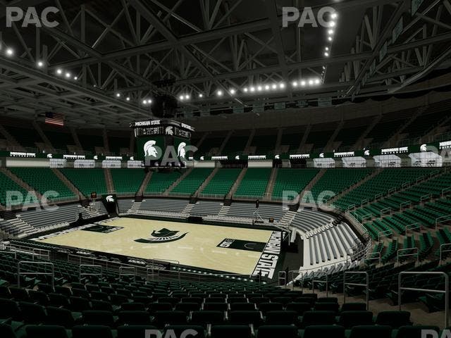 Jack Breslin Student Events Center - Section 106 Seat View