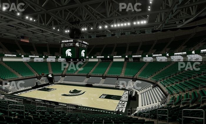Jack Breslin Student Events Center - Section 106 Seat View