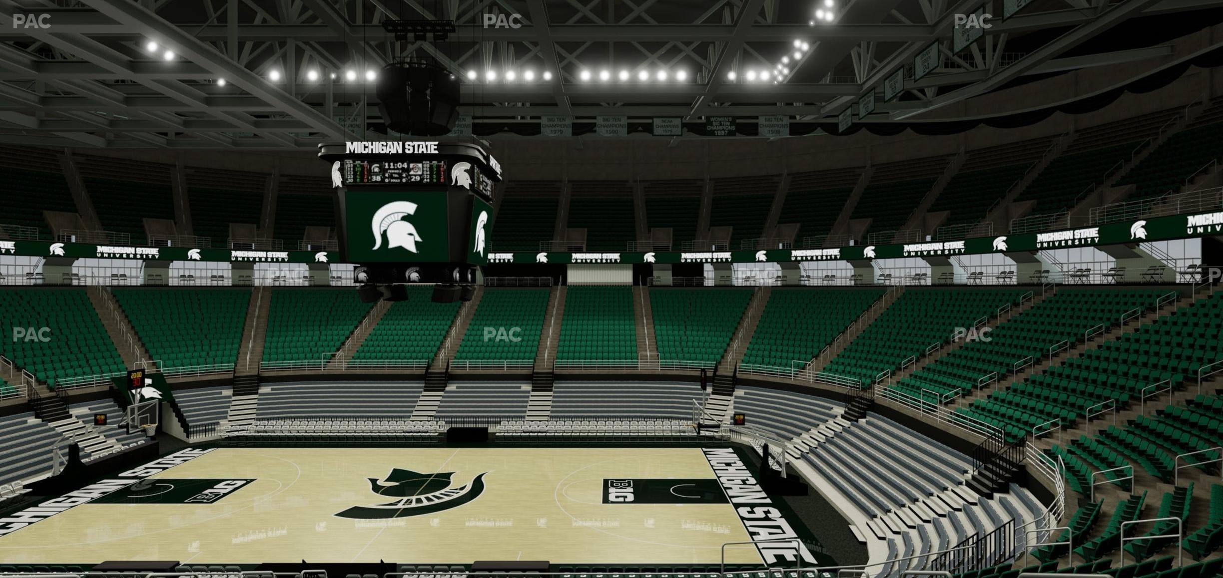 Jack Breslin Student Events Center - Section 108 Seat View
