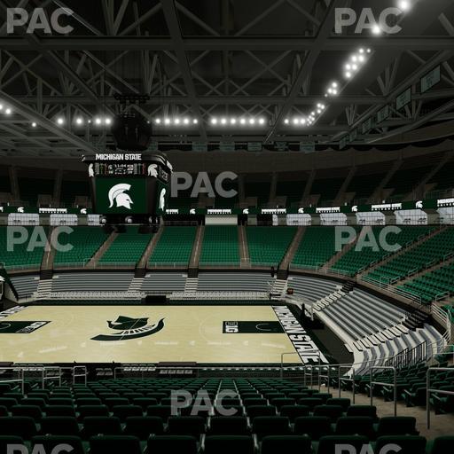 Jack Breslin Student Events Center - Section 108 Seat View