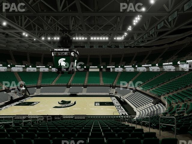 Jack Breslin Student Events Center - Section 108 Seat View