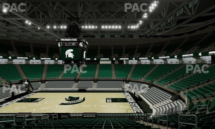 Jack Breslin Student Events Center - Section 108 Seat View