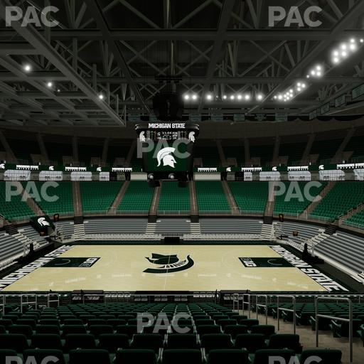 Jack Breslin Student Events Center - Section 109 Seat View