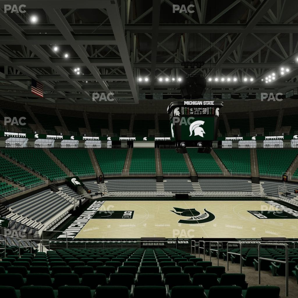 Jack Breslin Student Events Center - Section 110 Seat View
