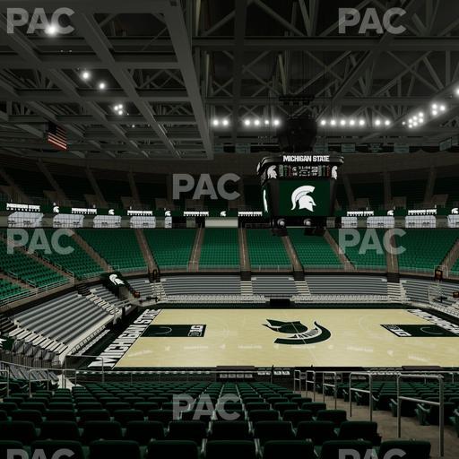 Jack Breslin Student Events Center - Section 110 Seat View