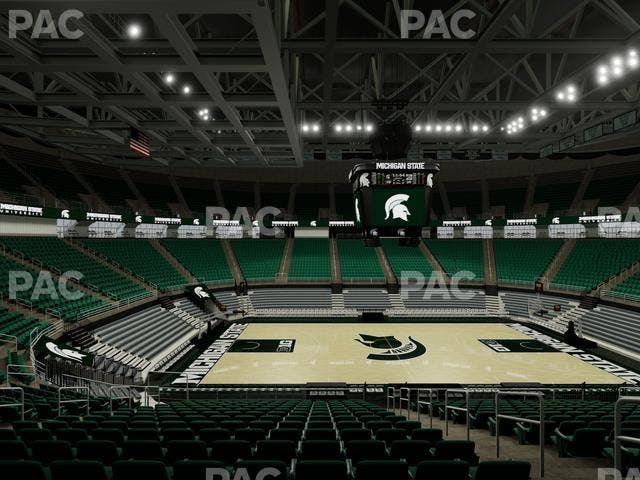 Jack Breslin Student Events Center - Section 110 Seat View