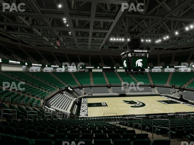 Jack Breslin Student Events Center - Section 111 Seat View
