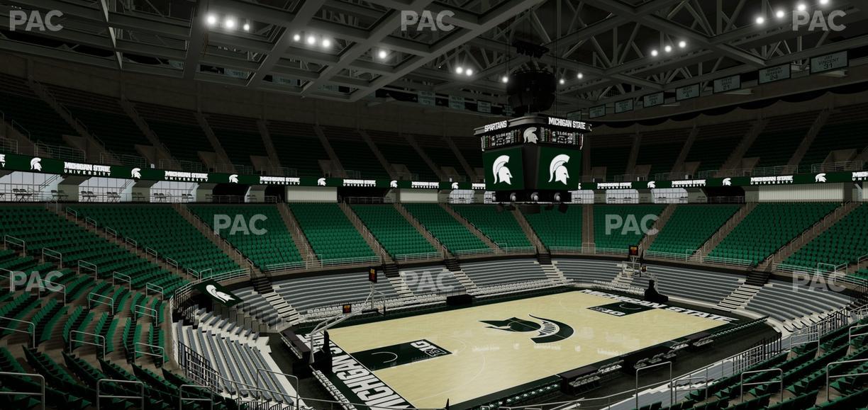 Jack Breslin Student Events Center - Section 113 Seat View