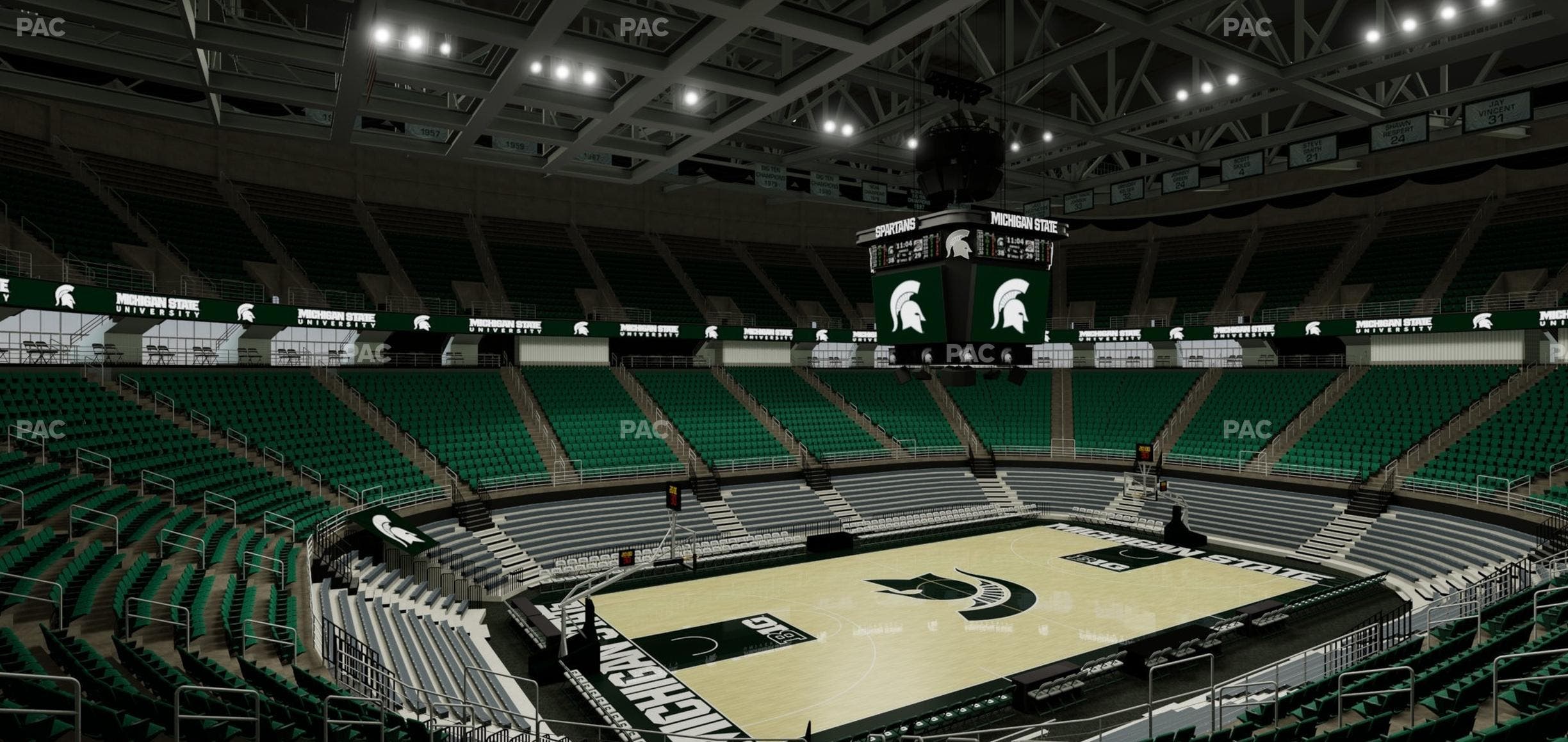 Jack Breslin Student Events Center - Section 113 Seat View