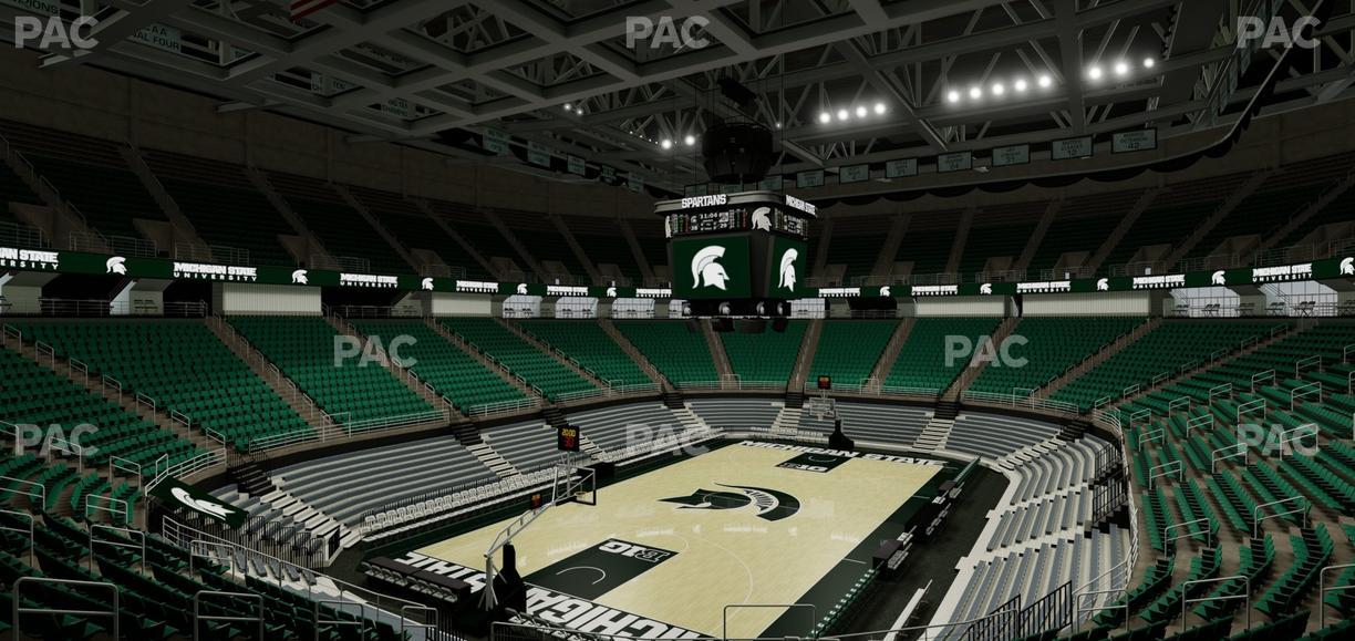 Jack Breslin Student Events Center - Section 115 Seat View