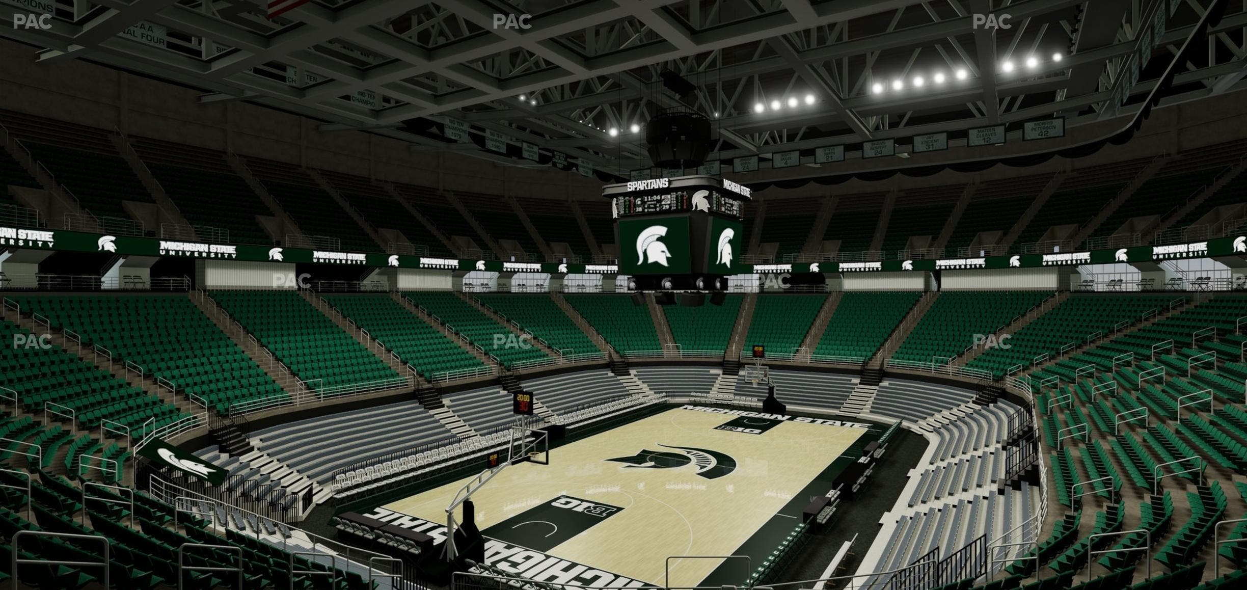 Jack Breslin Student Events Center - Section 115 Seat View