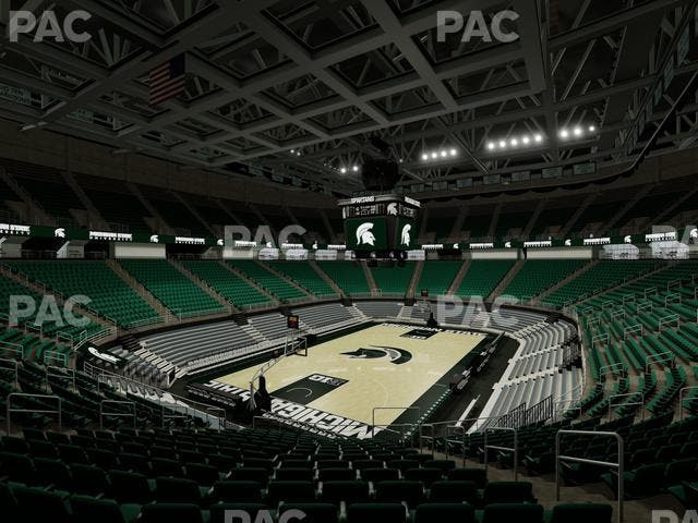 Jack Breslin Student Events Center - Section 115 Seat View