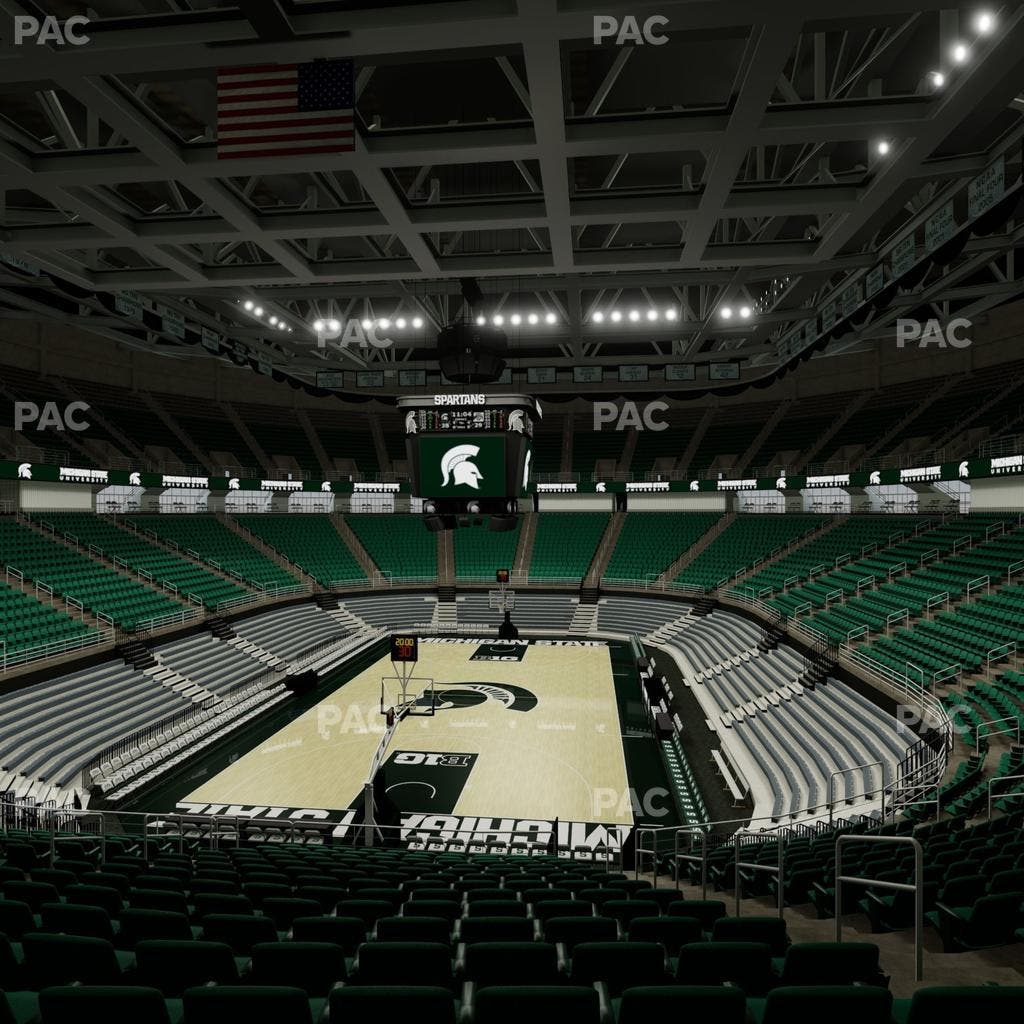 Jack Breslin Student Events Center - Section 117 Seat View