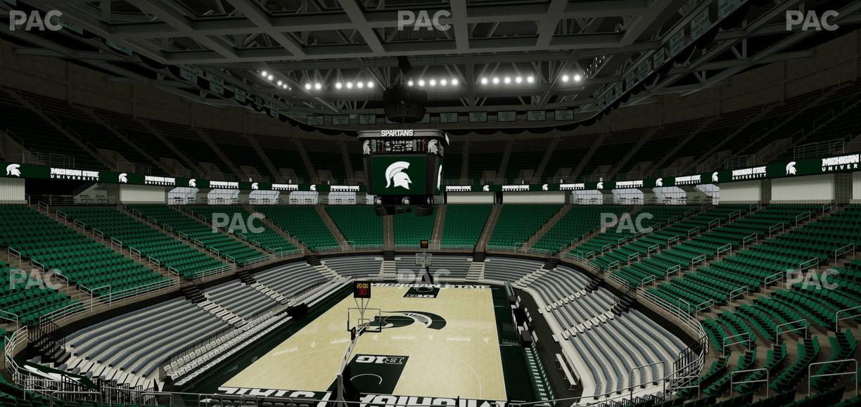 Jack Breslin Student Events Center - Section 117 Seat View