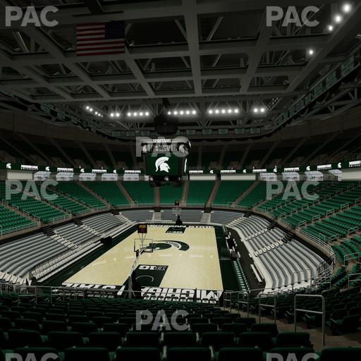 Jack Breslin Student Events Center - Section 117 Seat View