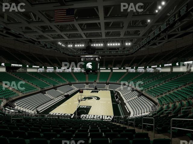 Jack Breslin Student Events Center - Section 117 Seat View