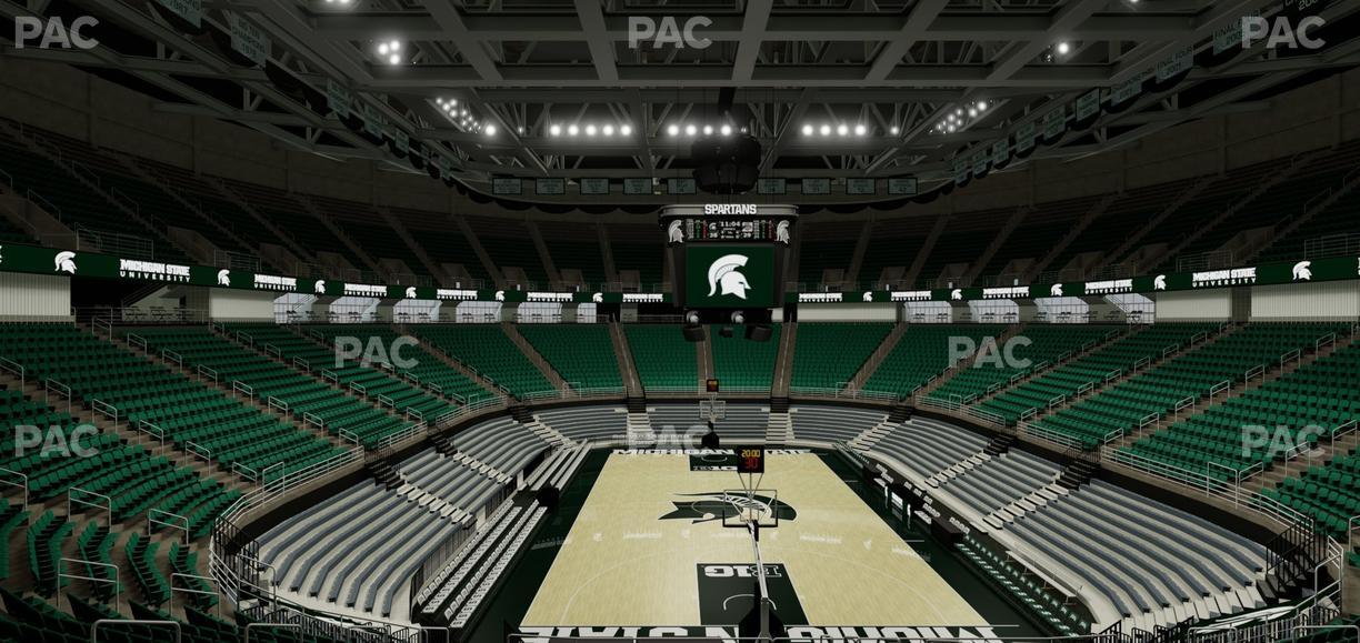 Jack Breslin Student Events Center - Section 118 Seat View