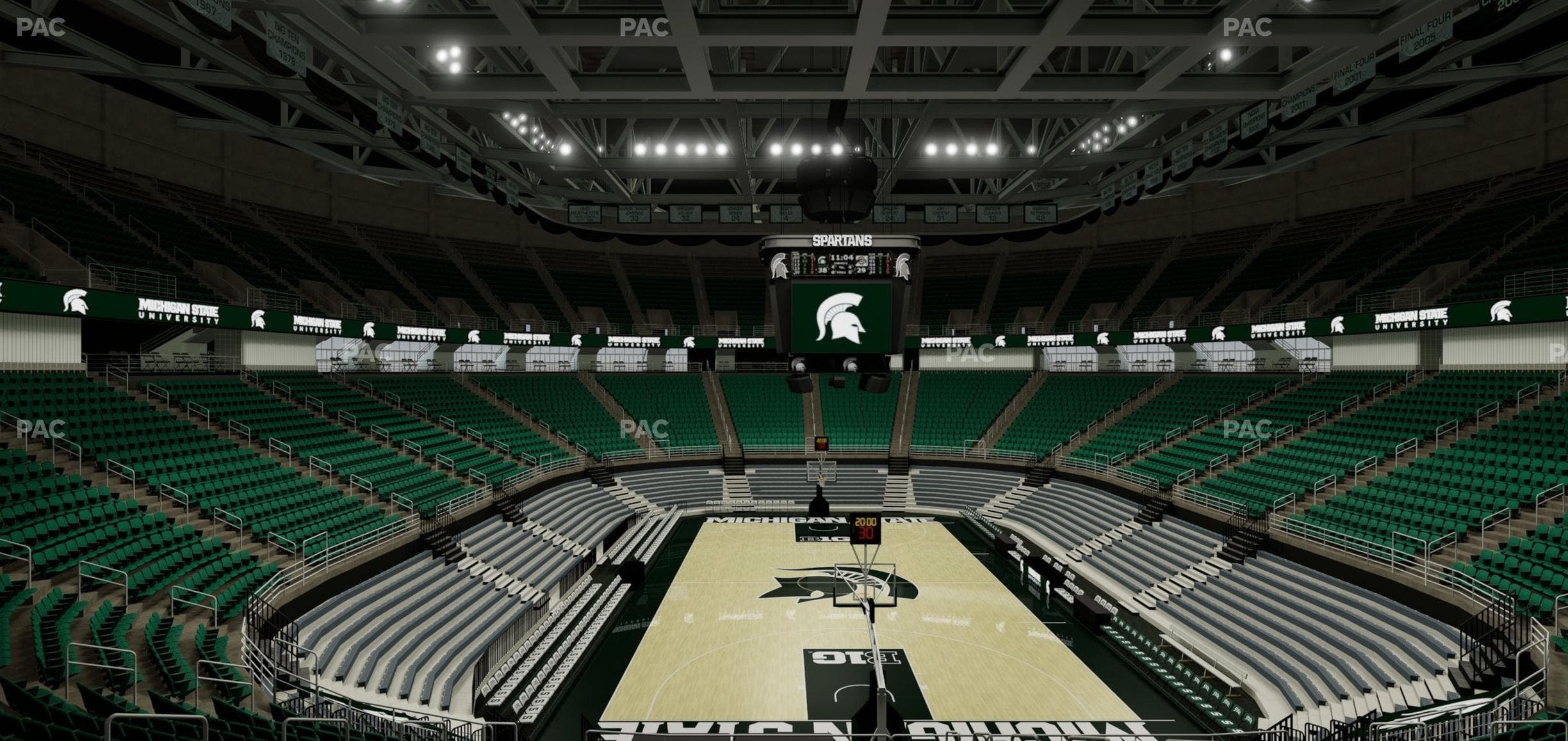 Jack Breslin Student Events Center - Section 118 Seat View