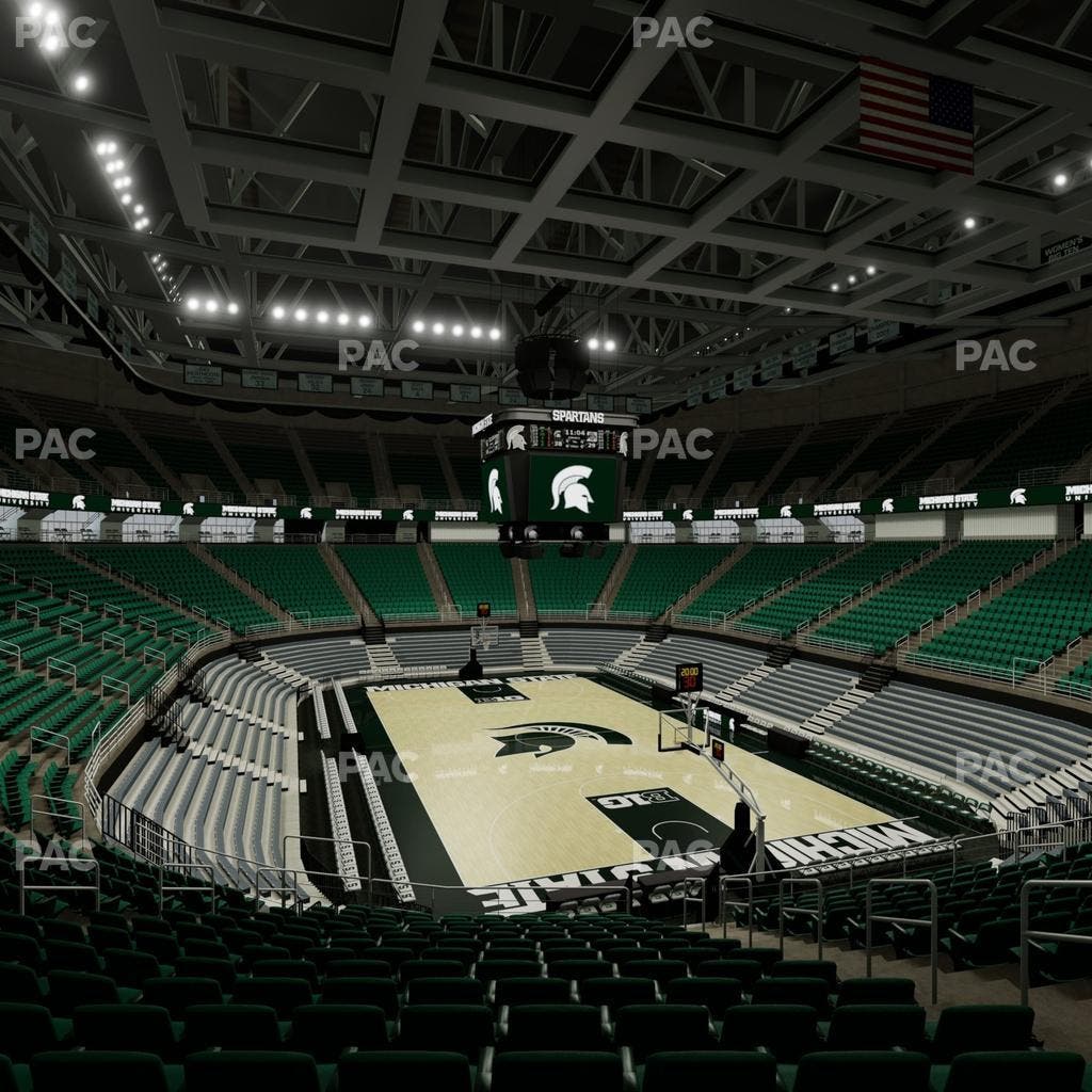 Jack Breslin Student Events Center - Section 120 Seat View
