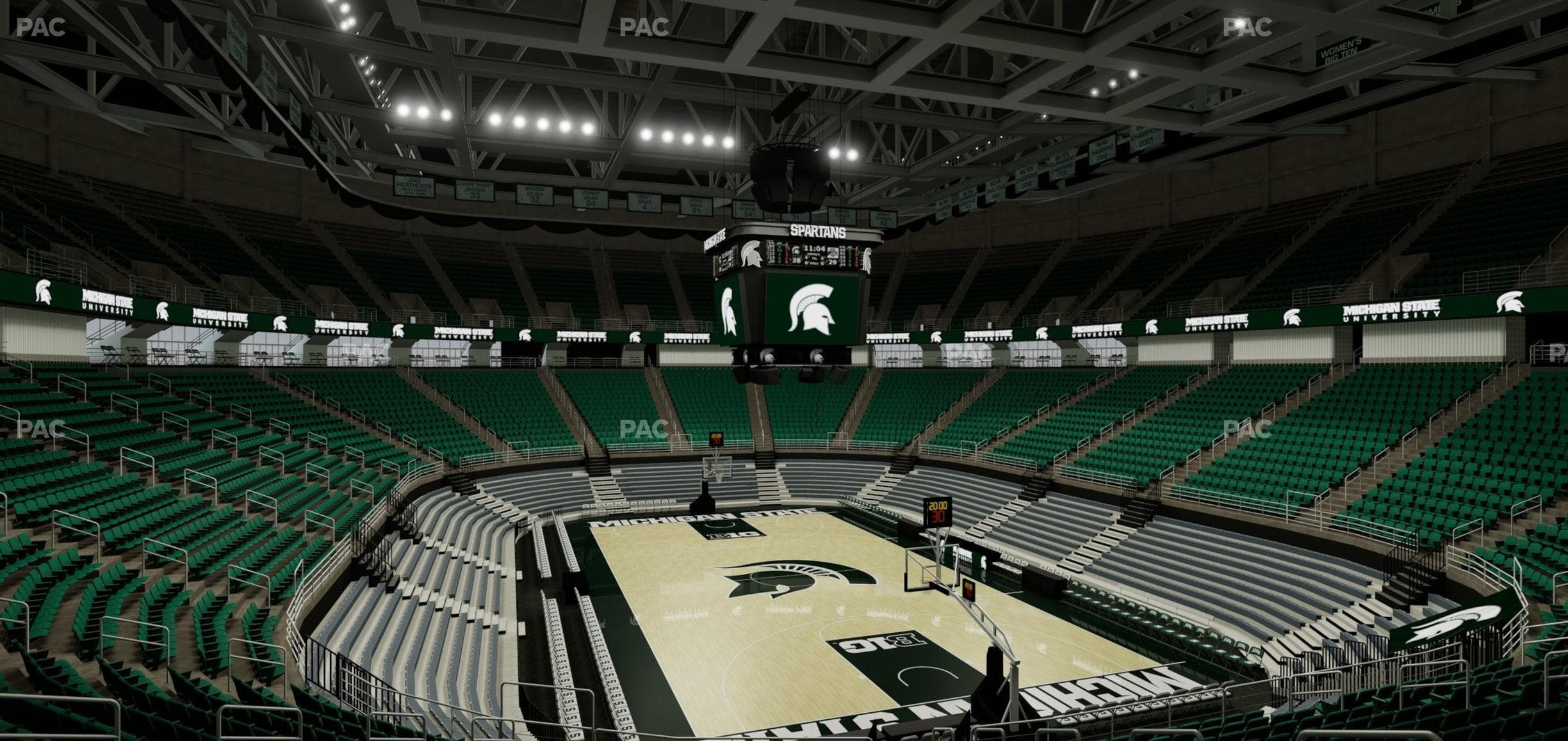 Jack Breslin Student Events Center - Section 120 Seat View