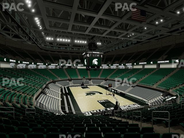 Jack Breslin Student Events Center - Section 120 Seat View