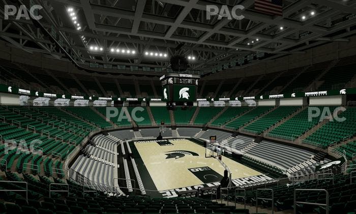 Jack Breslin Student Events Center - Section 120 Seat View