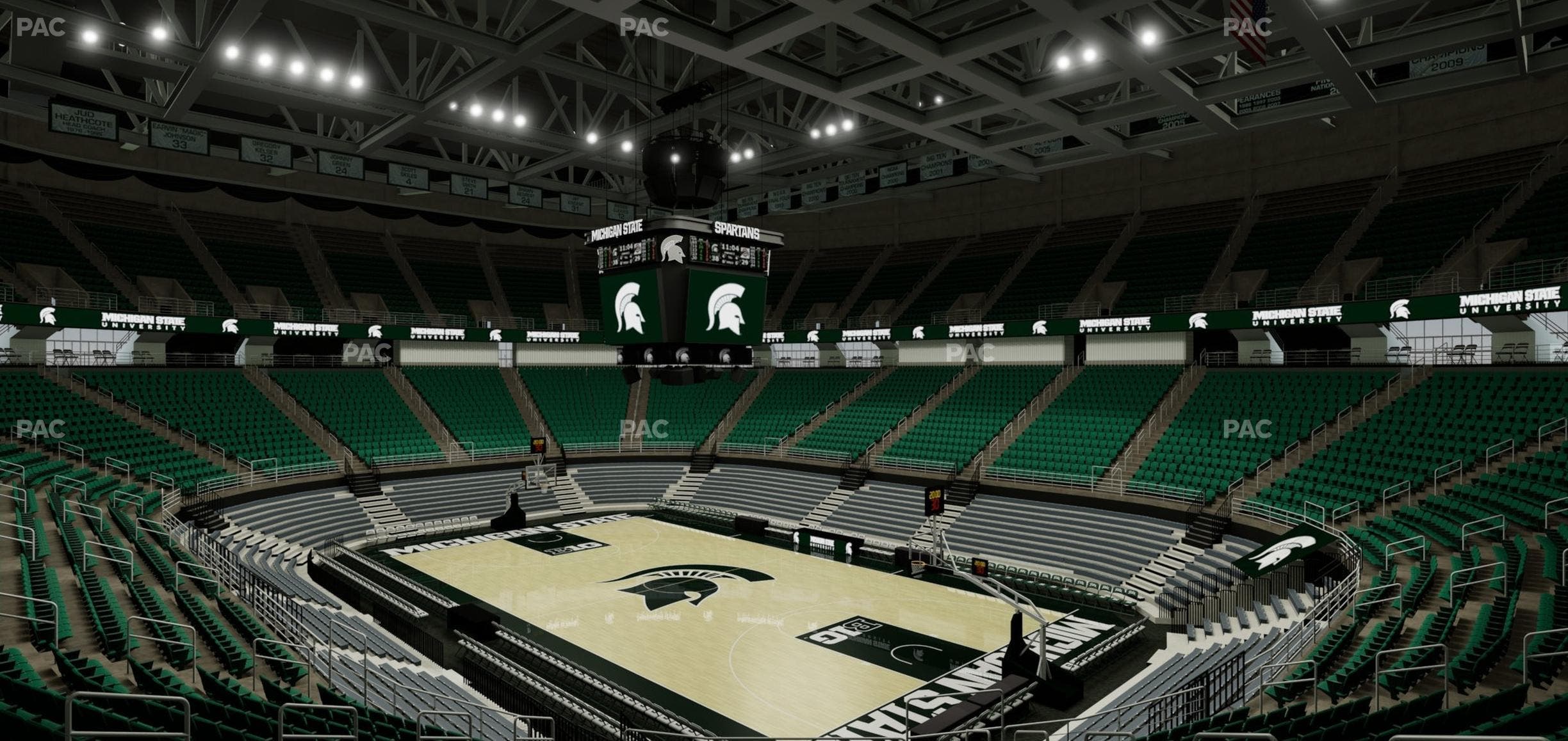 Jack Breslin Student Events Center - Section 122 Seat View