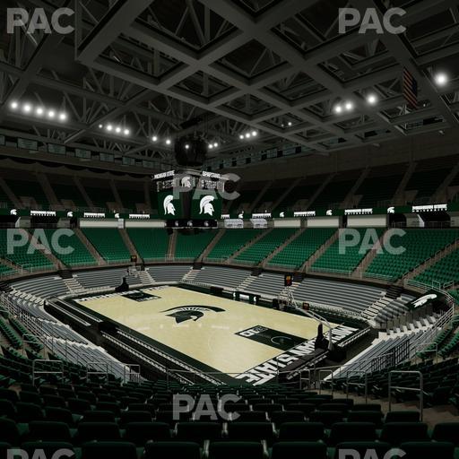 Jack Breslin Student Events Center - Section 122 Seat View