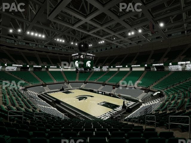 Jack Breslin Student Events Center - Section 122 Seat View