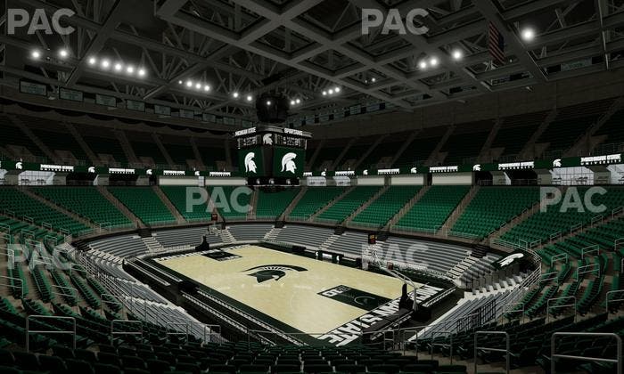 Jack Breslin Student Events Center - Section 122 Seat View
