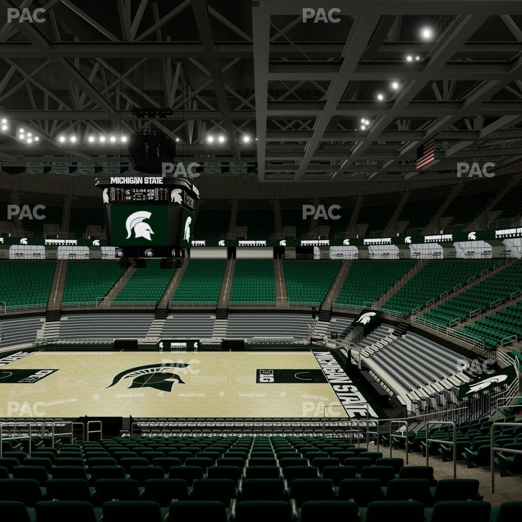 Jack Breslin Student Events Center - Section 126 Seat View
