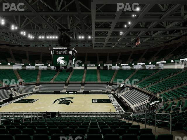 Jack Breslin Student Events Center - Section 126 Seat View