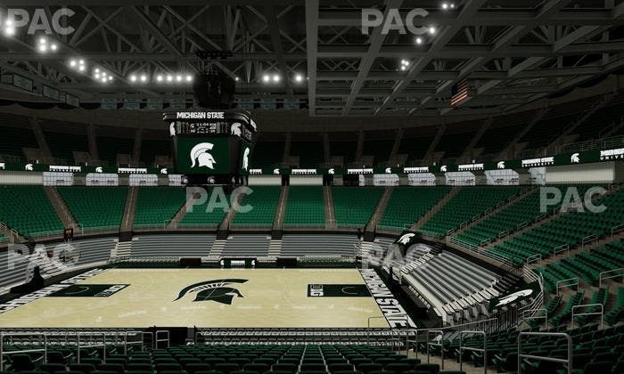 Jack Breslin Student Events Center - Section 126 Seat View