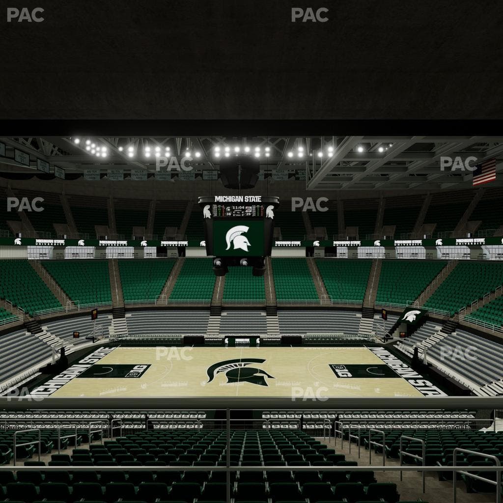 Jack Breslin Student Events Center - Section 127 Seat View