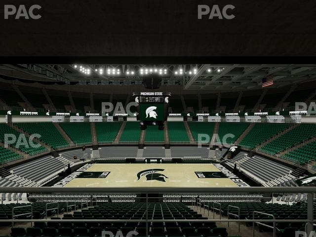 Jack Breslin Student Events Center - Section 127 Seat View