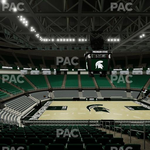 Jack Breslin Student Events Center - Section 128 Seat View