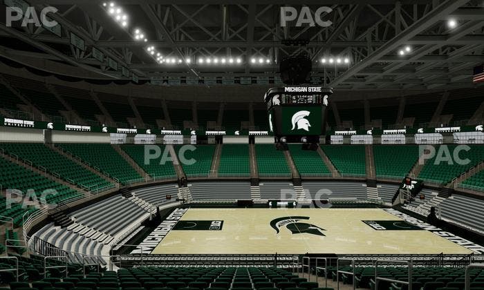 Jack Breslin Student Events Center - Section 128 Seat View