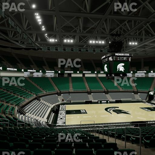 Jack Breslin Student Events Center - Section 129 Seat View