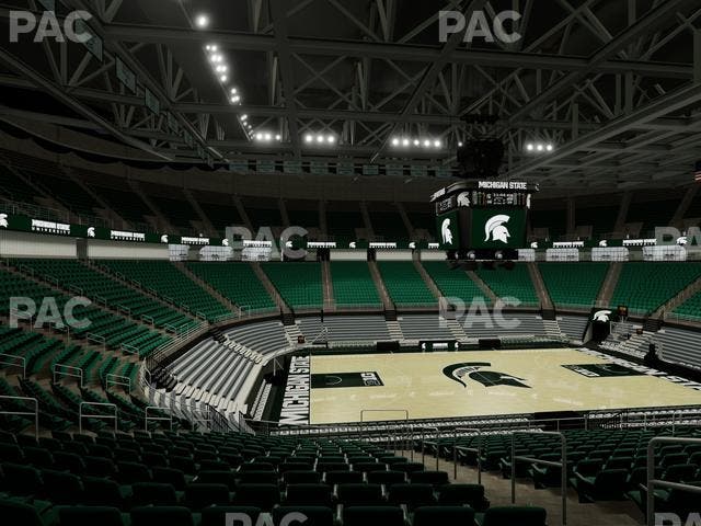 Jack Breslin Student Events Center - Section 129 Seat View