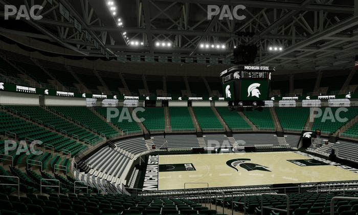 Jack Breslin Student Events Center - Section 129 Seat View