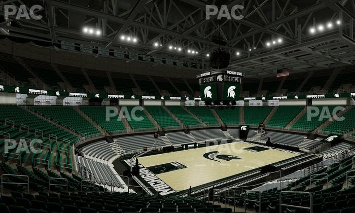 Jack Breslin Student Events Center - Section 131 Seat View