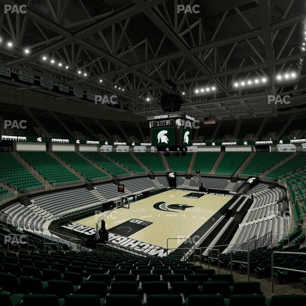 Jack Breslin Student Events Center - Section 133 Seat View