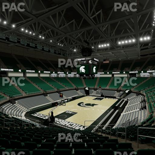 Jack Breslin Student Events Center - Section 133 Seat View