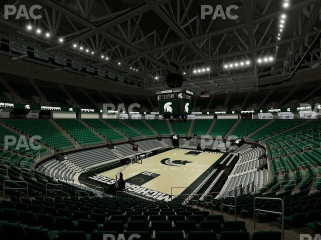 Jack Breslin Student Events Center - Section 133 Seat View